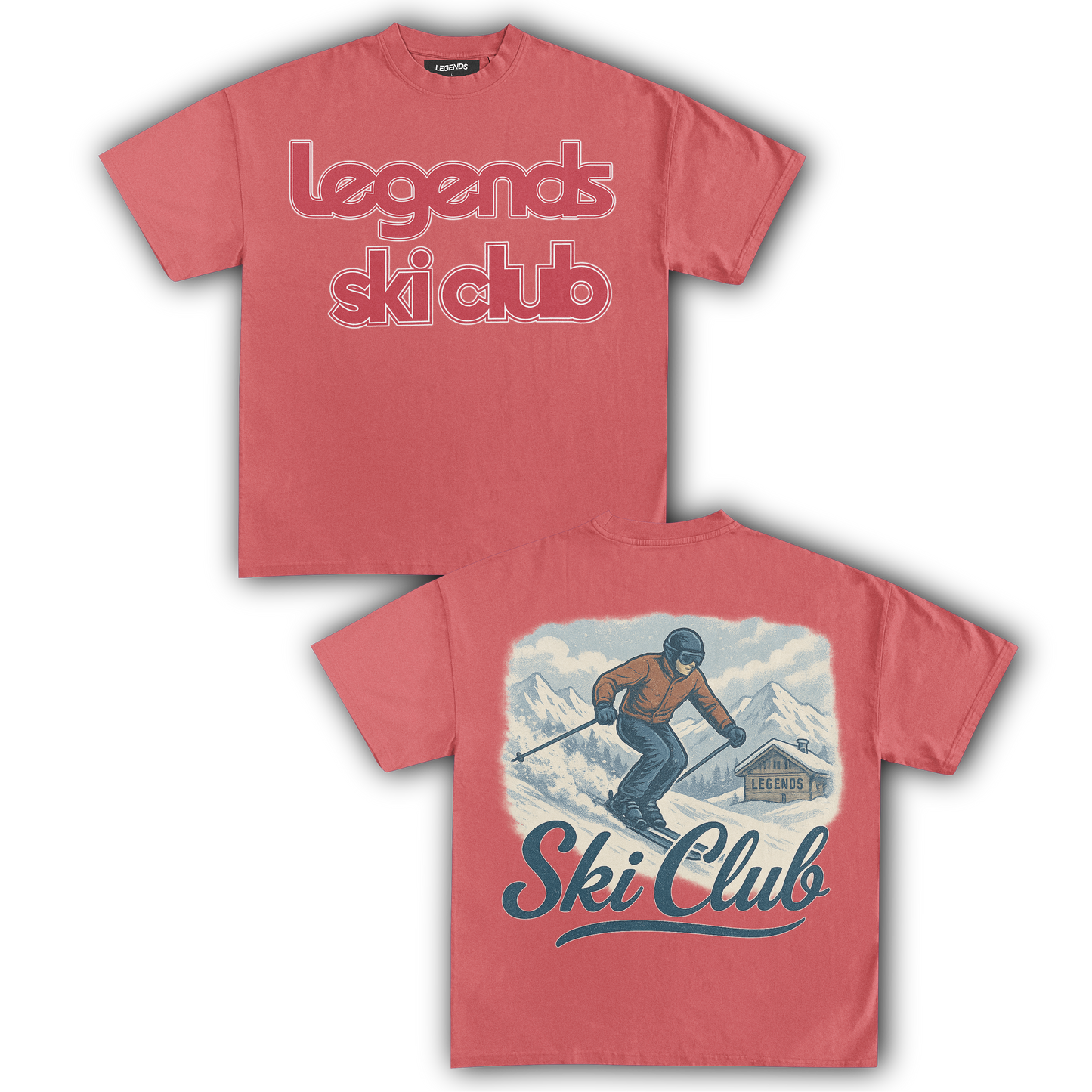 SKI CLUB LEGENDS - SKI CLUB II (DOUBLE SIDED)