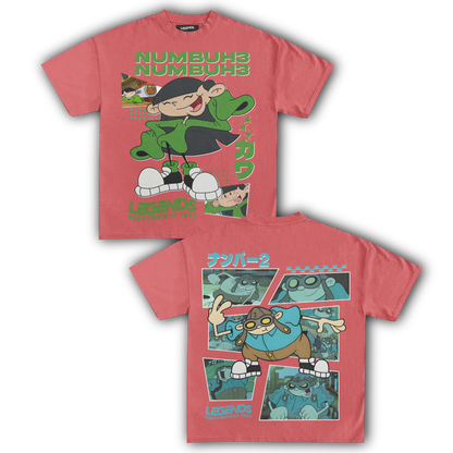 KIDS NEXT DOOR - NUMBER 3 & 2 TEE (DOUBLE SIDED)