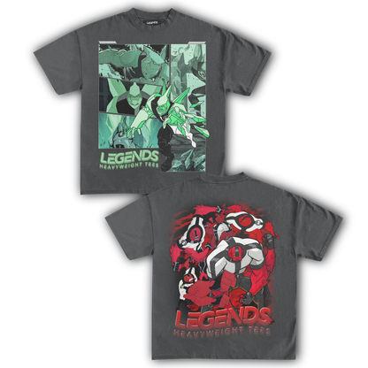 DIAMONDHEAD & FOURARMS TEE (DOUBLE SIDED)