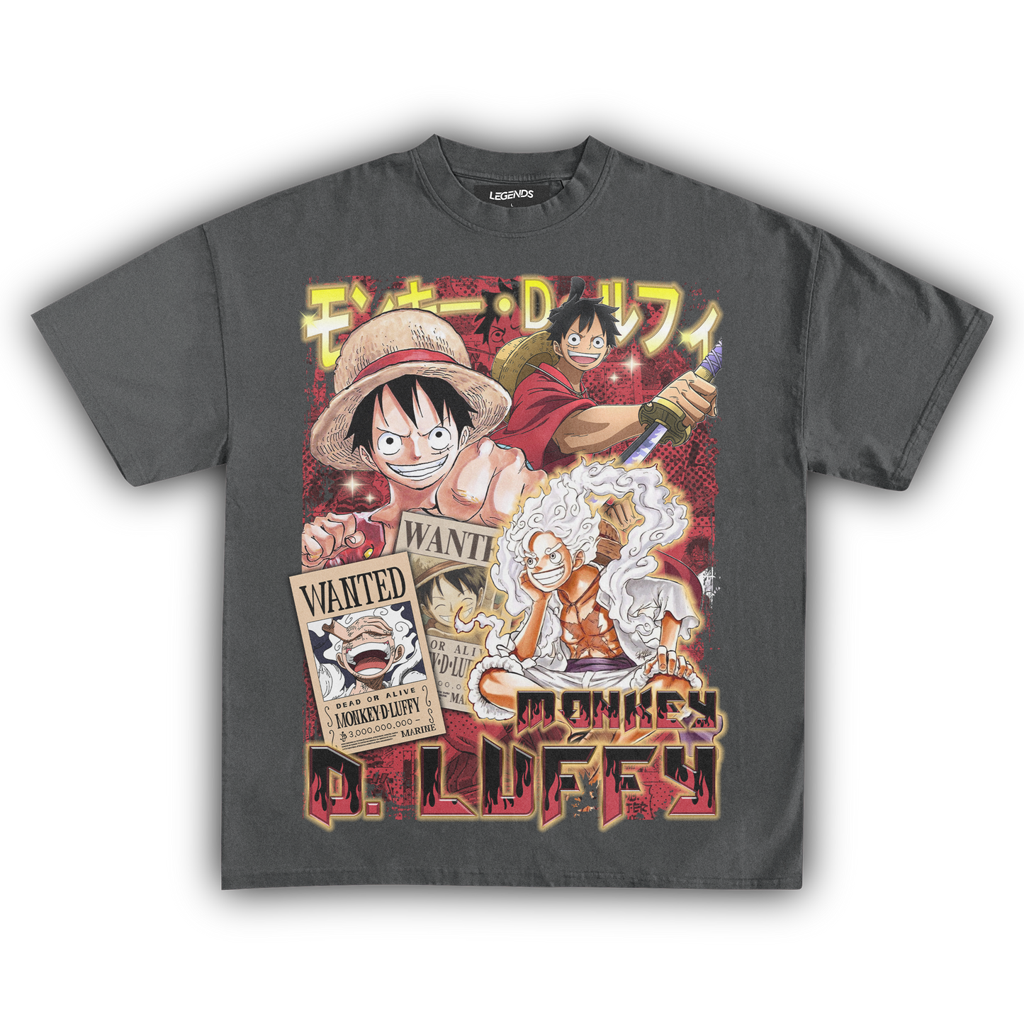 MONKEY D. LUFFY VINTAGE TEE