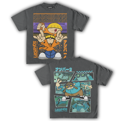 KIDS NEXT DOOR - NUMBER 4 & 2 TEE (DOUBLE SIDED)