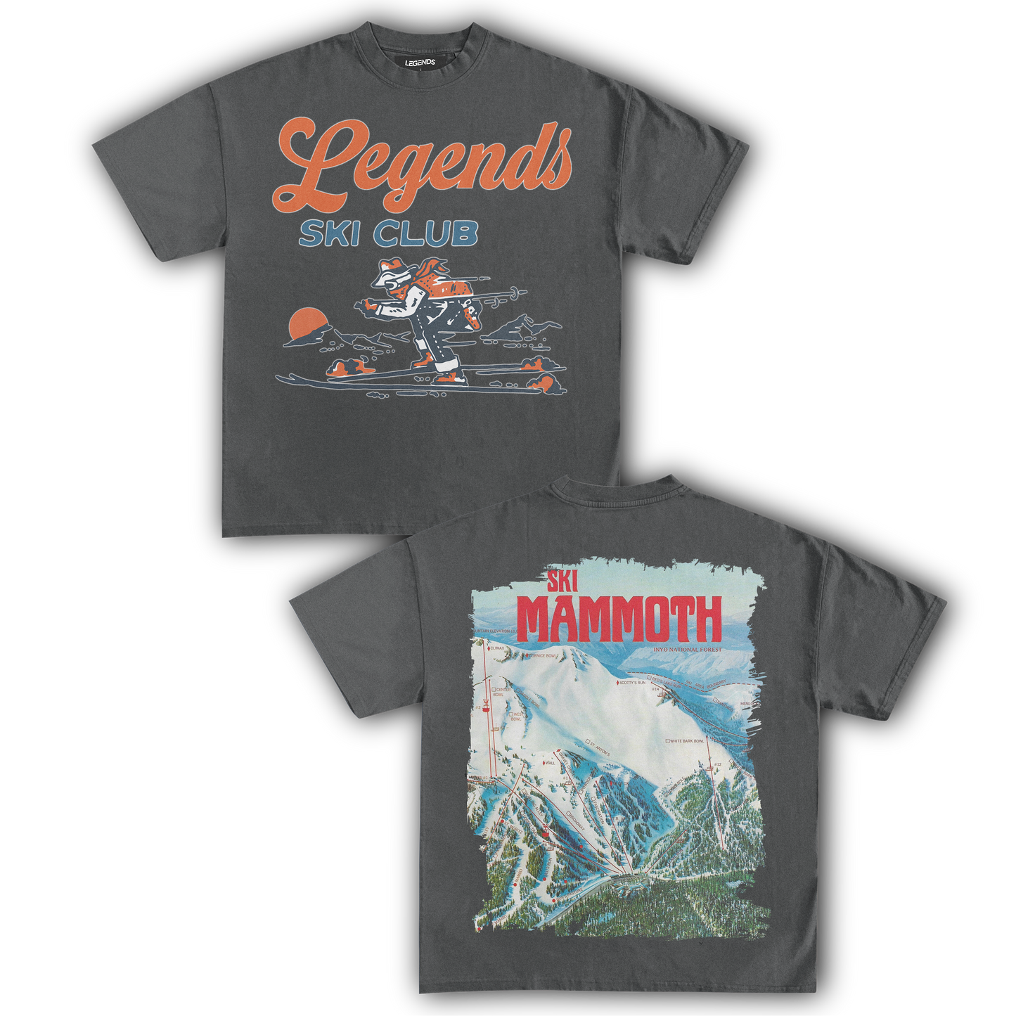 LEGENDS SKI CLUB - MAMMOTH II (DOUBLE SIDED)