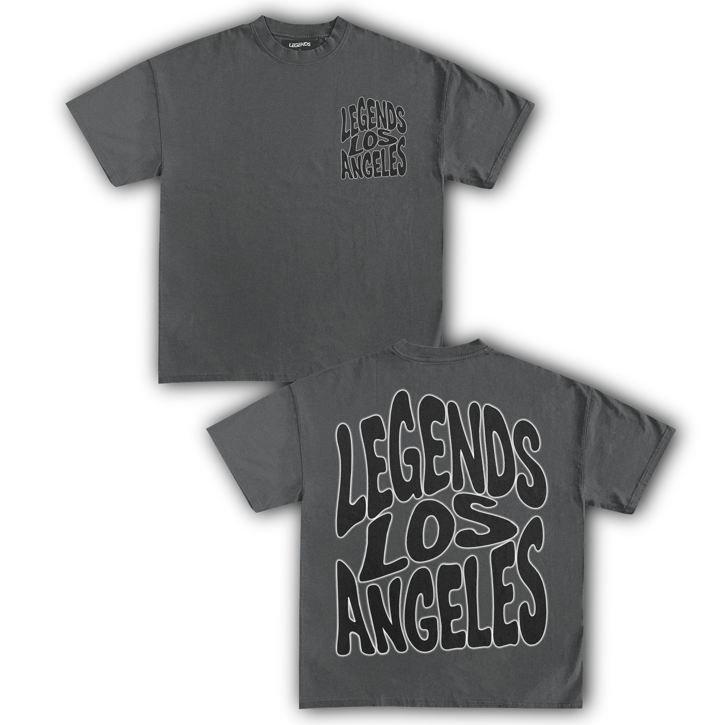 LEGENDS LOS ANGELES DOUBLE TEE BLACK