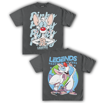 PINK & THE BRAIN TEE III (DOUBLE SIDED)