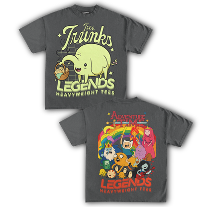 ADVENTURE TIME - TREE TRUNKS TEE II (DOUBLE SIDED)
