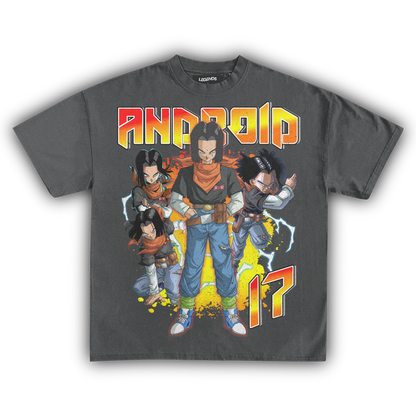 DRAGON BALL Z: ANDROID 17 VINTAGE TEE