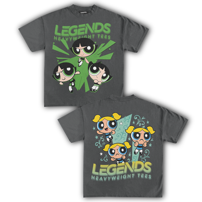 BUTTERCUP & BUBBLES TEE (DOUBLE SIDED)
