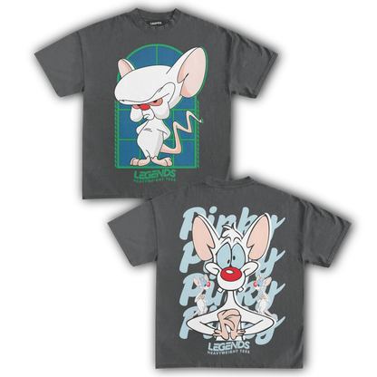 THE BRAIN & PINKY TEE (DOUBLE SIDED)