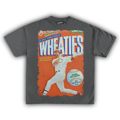 WHEATIES MARK MCGWIRE 1998 VINTAGE TEE