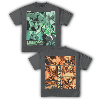 DIAMONDHEAD & HEATBLAST TEE (DOUBLE SIDED)