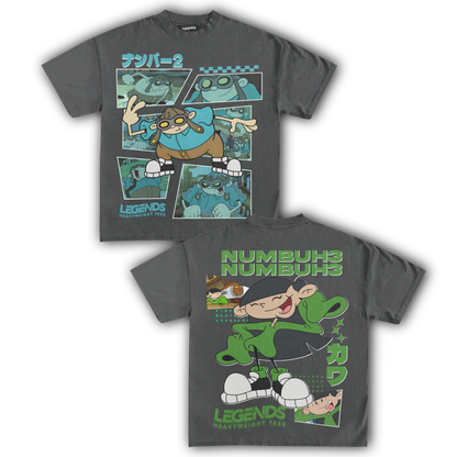 KIDS NEXT DOOR - NUMBER 2 & 3 TEE (DOUBLE SIDED)