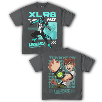 XLR8 & BEN TENNYSON TEE (DOUBLE SIDED)