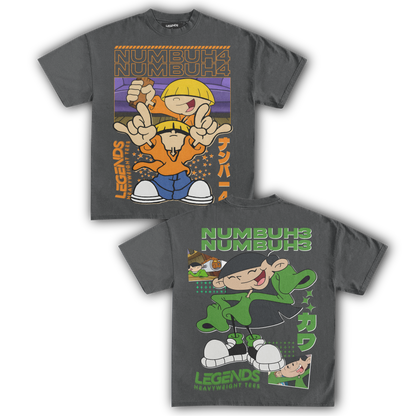 KIDS NEXT DOOR - NUMBER 4 & 3 TEE (DOUBLE SIDED)