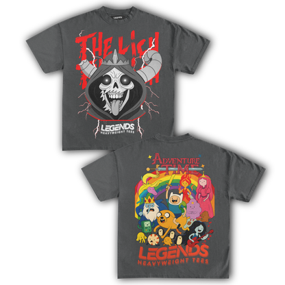 ADVENTURE TIME - THE LICH TEE II (DOUBLE SIDED)