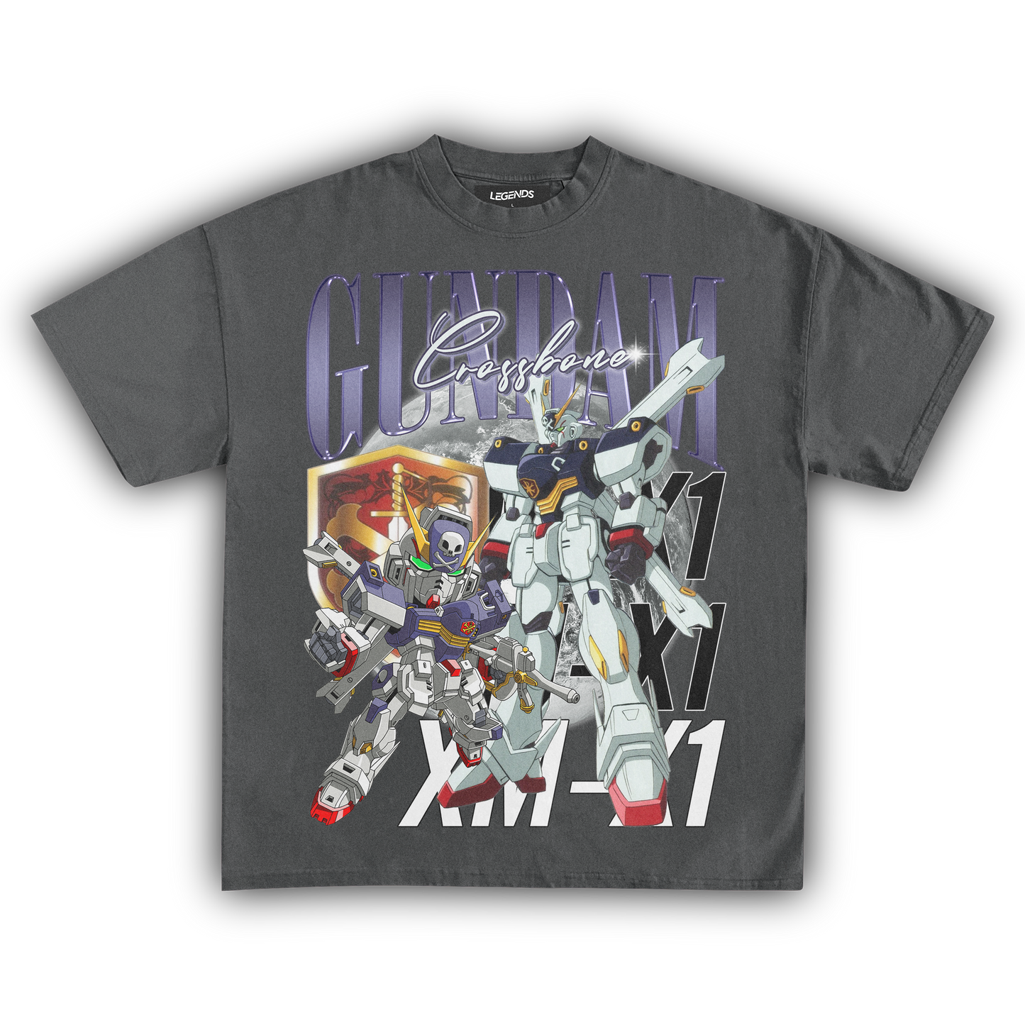 CROSSBONE GUNDAM XM-X1 VINTAGE TEE