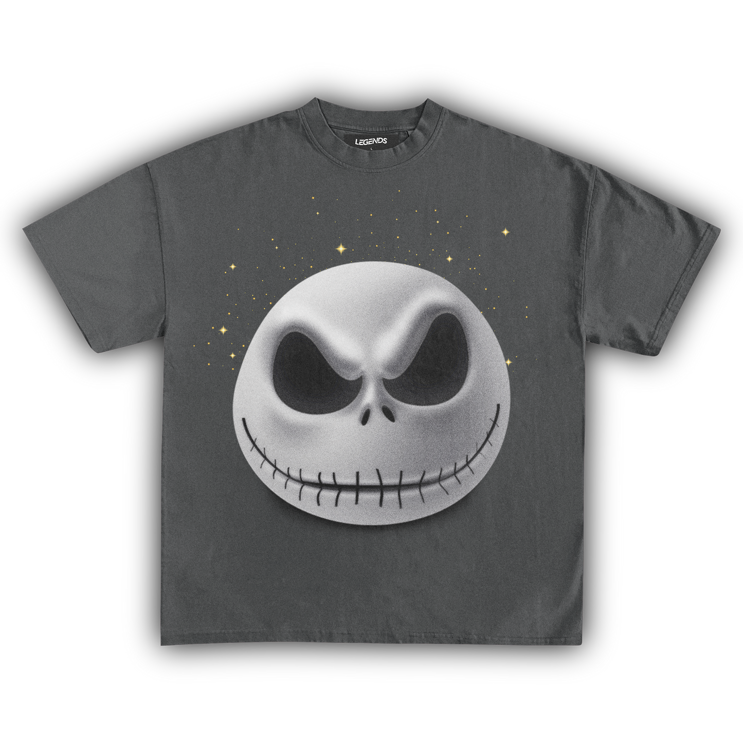 THE NIGHTMARE BEFORE CHRISTMAS: JACK SKELLINGTON BIG FACE TEE