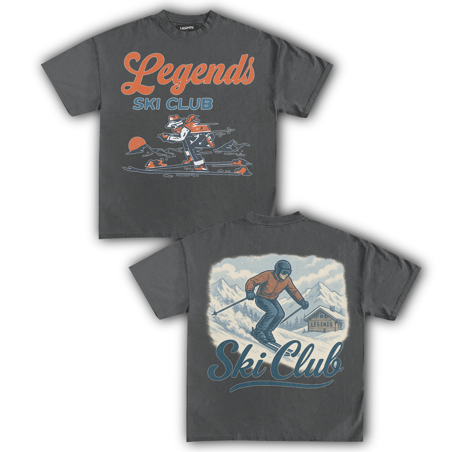 LEGENDS SKI CLUB - SKI CLUB II (DOUBLE SIDED)