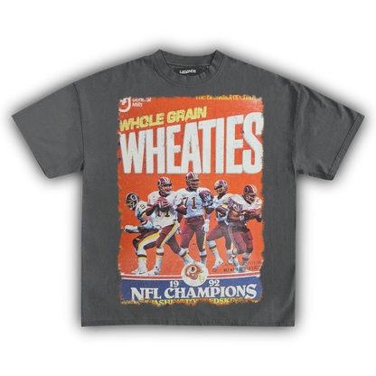 WHEATIES REDSKINS CHAMPIONS 1992 VINTAGE TEE