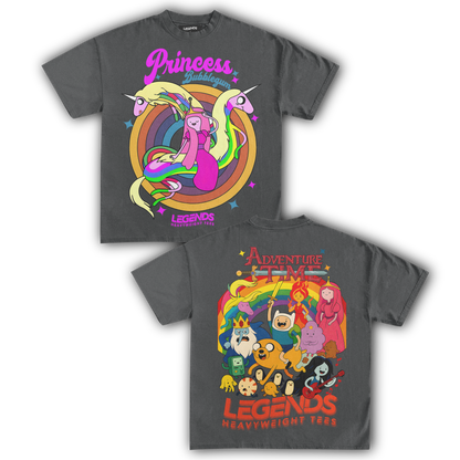 ADVENTURE TIME - PRINCESS BUBBLEGUM TEE II (DOUBLE SIDED)