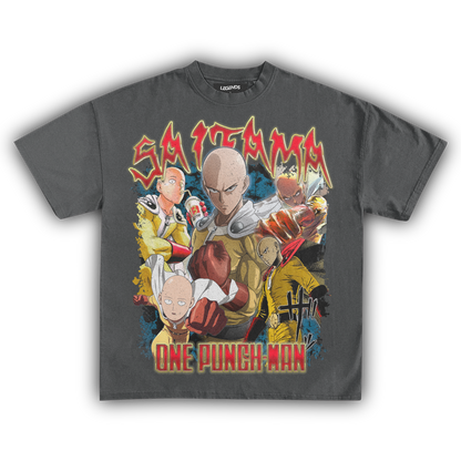 ONE PUNCH MAN: SAITAMA VINTAGE TEE (Volume 1)