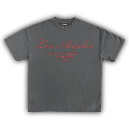 CITY OF ANGELS V1 SINGLE TEE BLACK