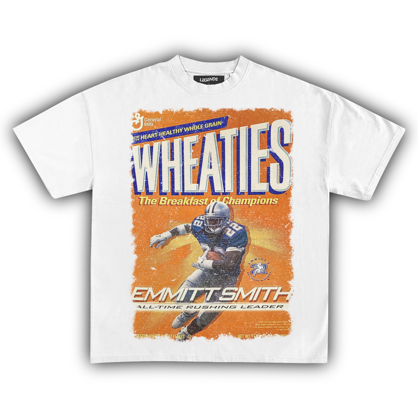 WHEATIES EMMITT SMITH 2002 VINTAGE TEE