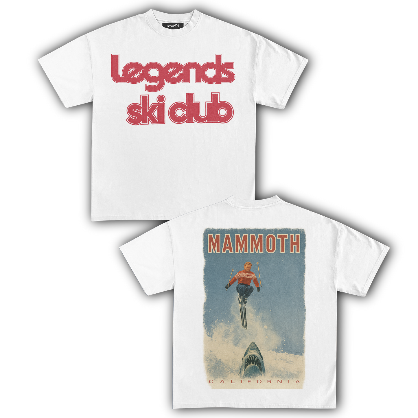 SKI CLUB LEGENDS - MAMMOTH JAWS (DOUBLE SIDED)