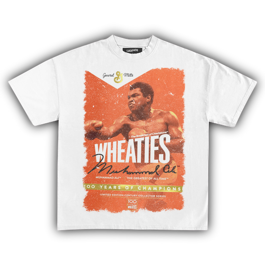 WHEATIES MUHAMMAD ALI 1999 VINTAGE TEE