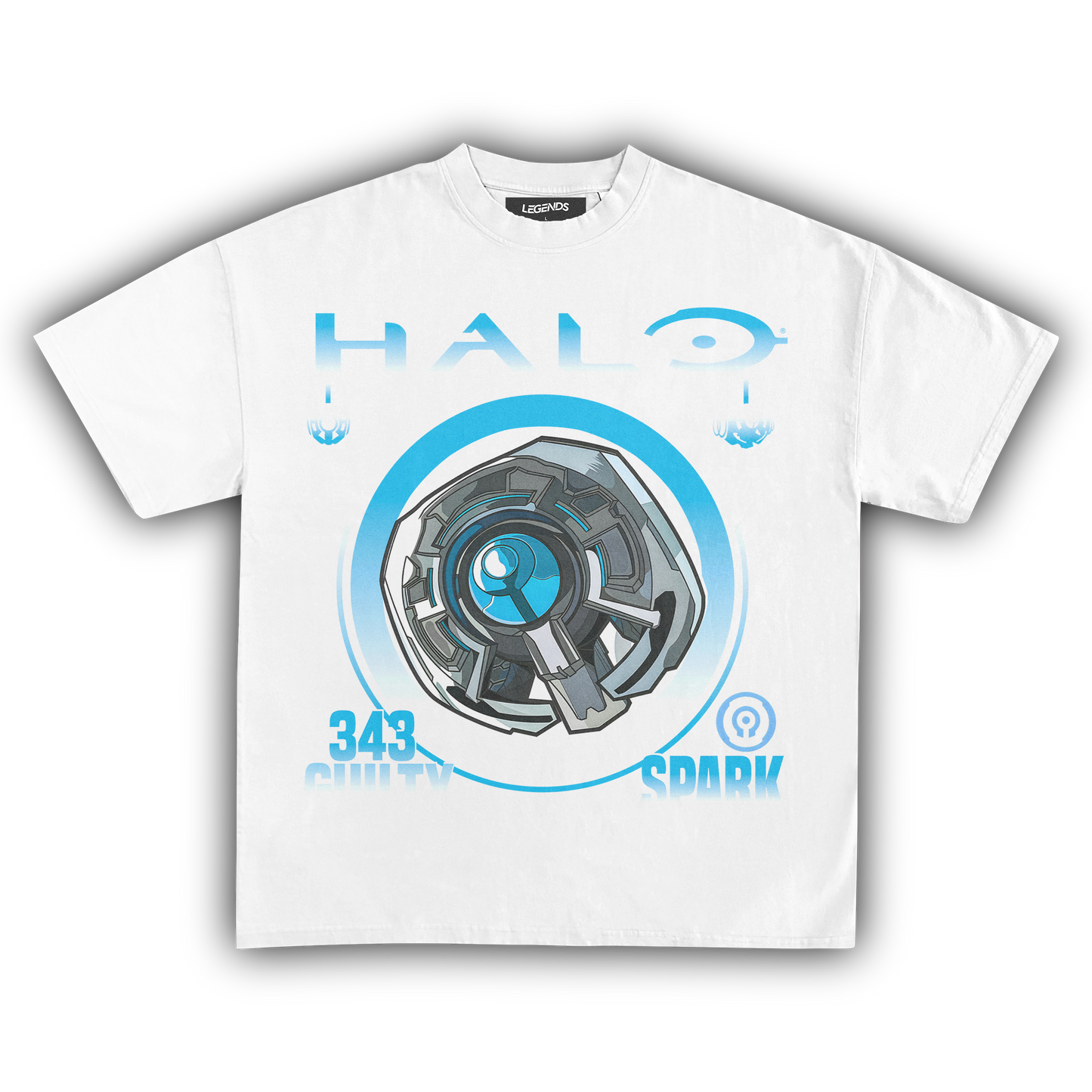 343 GUILTY SPARK HALO COMBAT EVOLVED TEE SINGLE