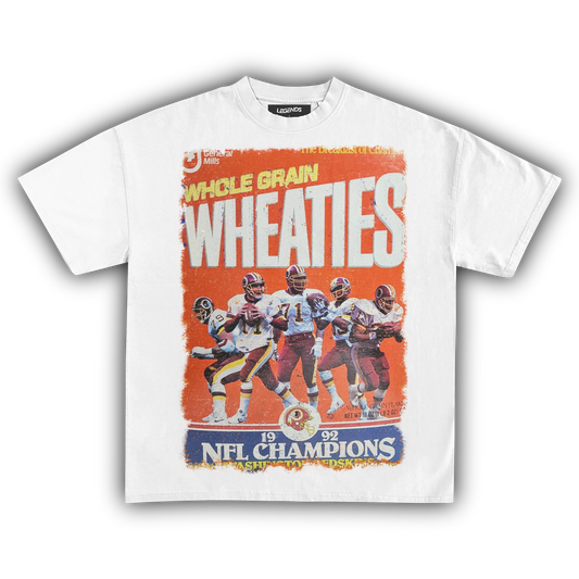 WHEATIES REDSKINS CHAMPIONS 1992 VINTAGE TEE