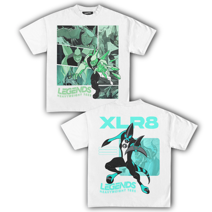 DIAMONDHEAD & XLR8 TEE (DOUBLE SIDED)