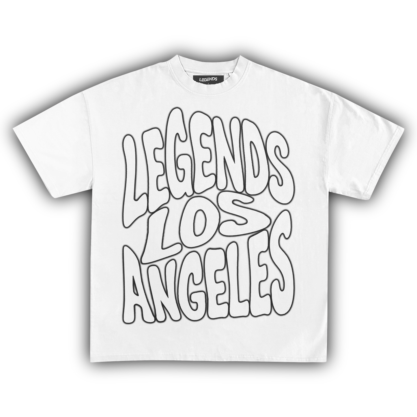 LEGENDS LOS ANGELES SINGLE TEE WHITE