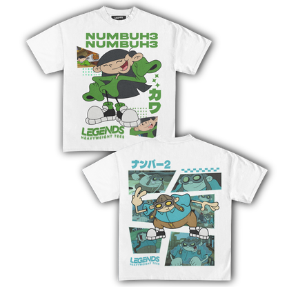 KIDS NEXT DOOR - NUMBER 3 & 2 TEE (DOUBLE SIDED)