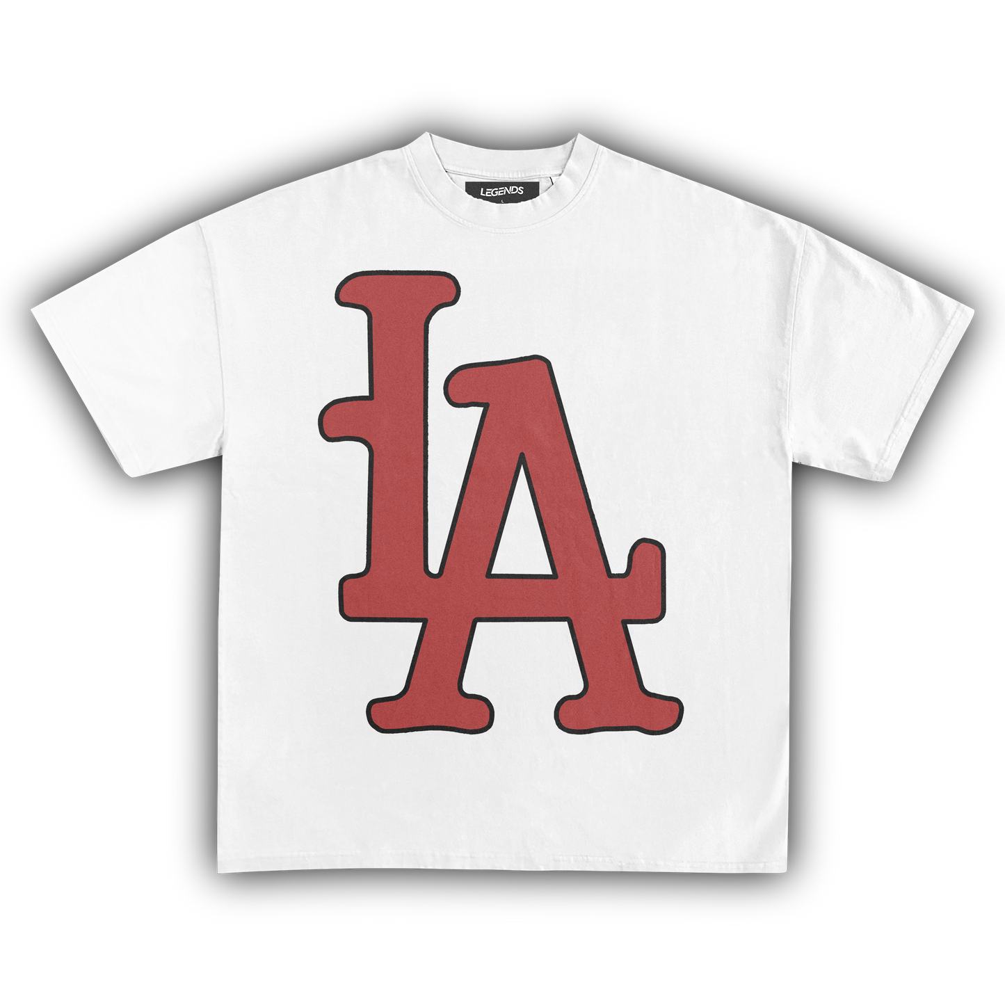 CITY OF ANGELS V2 SINGLE TEE BLACK