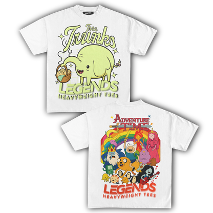 ADVENTURE TIME - TREE TRUNKS TEE II (DOUBLE SIDED)