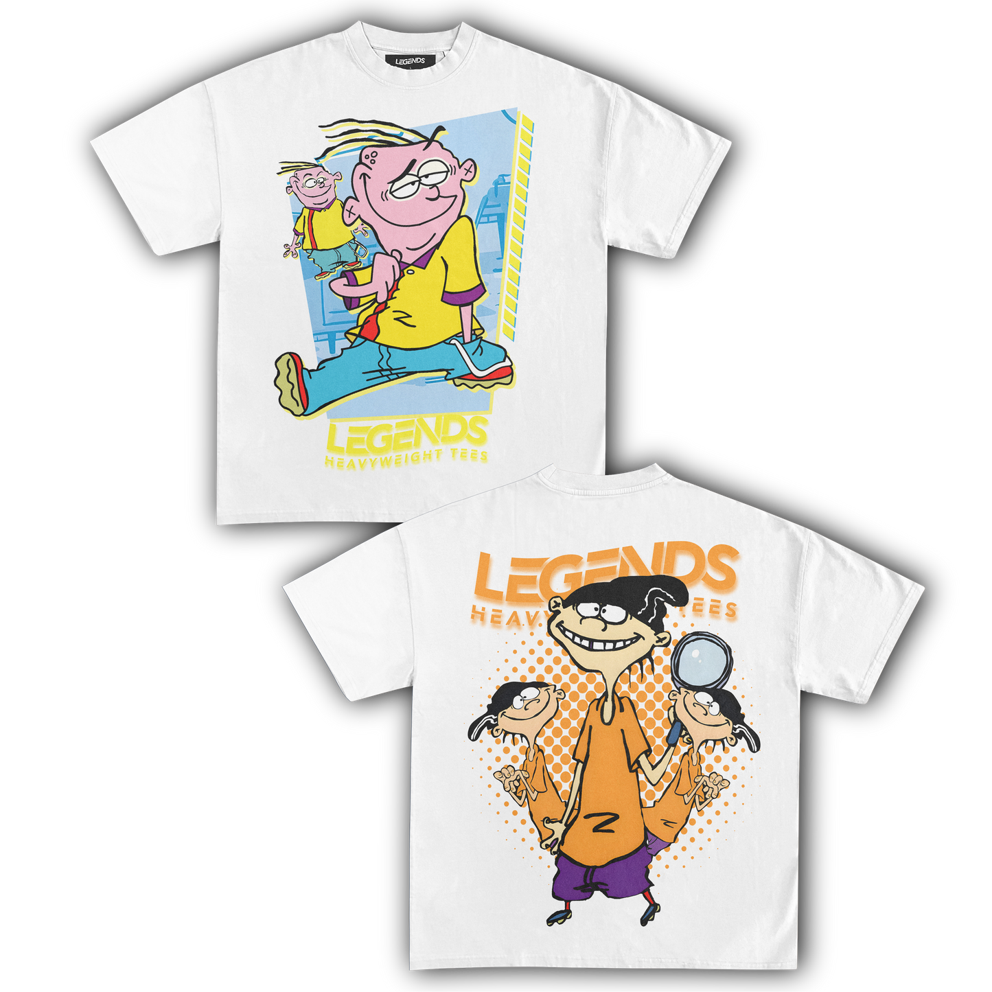 EDDY & EDD TEE (DOUBLE SIDED)