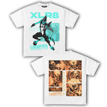 XRL 8 & HEATBLAST TEE (DOUBLE SIDED)