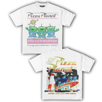 TOY STORY - PIZZA PLANET TEE IV (DOUBLE SIDED)