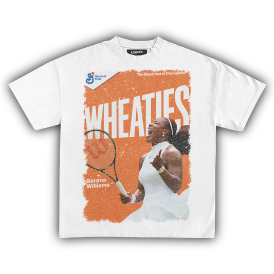 WHEATIES SERENA WILLIAMS 2001 VINTAGE TEE