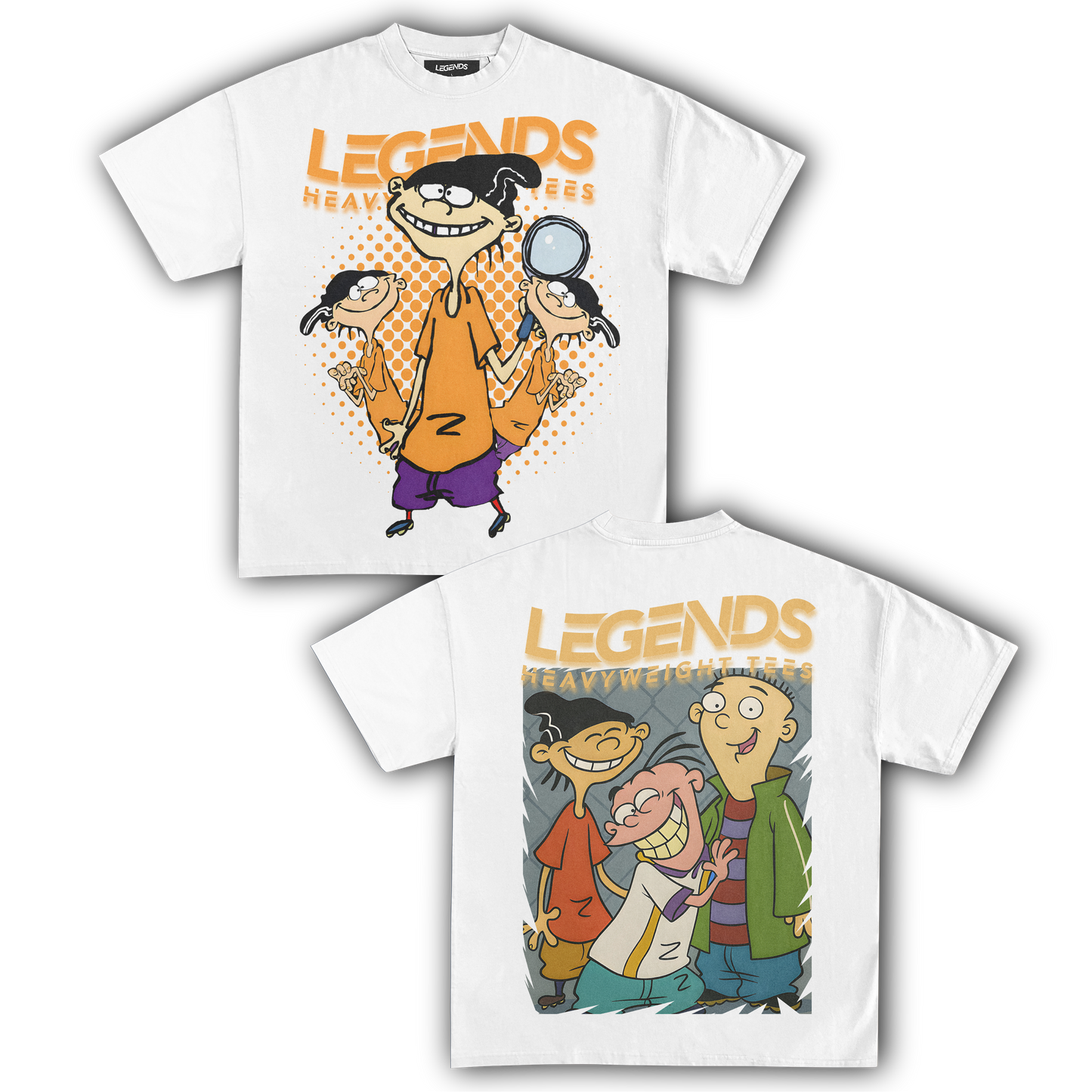ED, EDD N EDDY TEE II (DOUBLE SIDED)