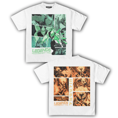 DIAMONDHEAD & HEATBLAST TEE (DOUBLE SIDED)