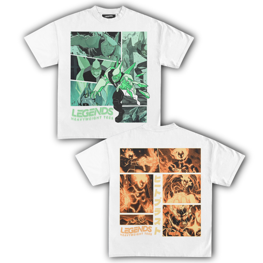 DIAMONDHEAD & HEATBLAST TEE (DOUBLE SIDED)