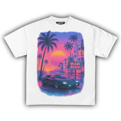 MIAMI BEACH TEE