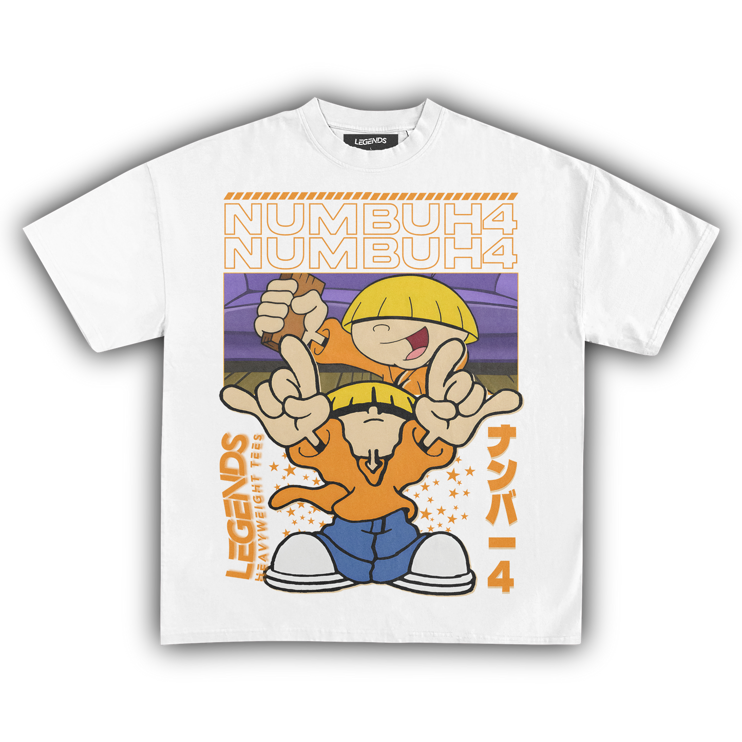 KIDS NEXT DOOR - NUMBER FOUR TEE