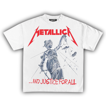 METALLICA JUSTICE FOR ALL TEE