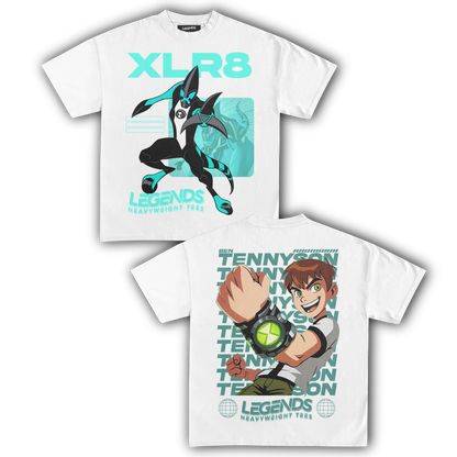 XLR8 & BEN TENNYSON TEE (DOUBLE SIDED)