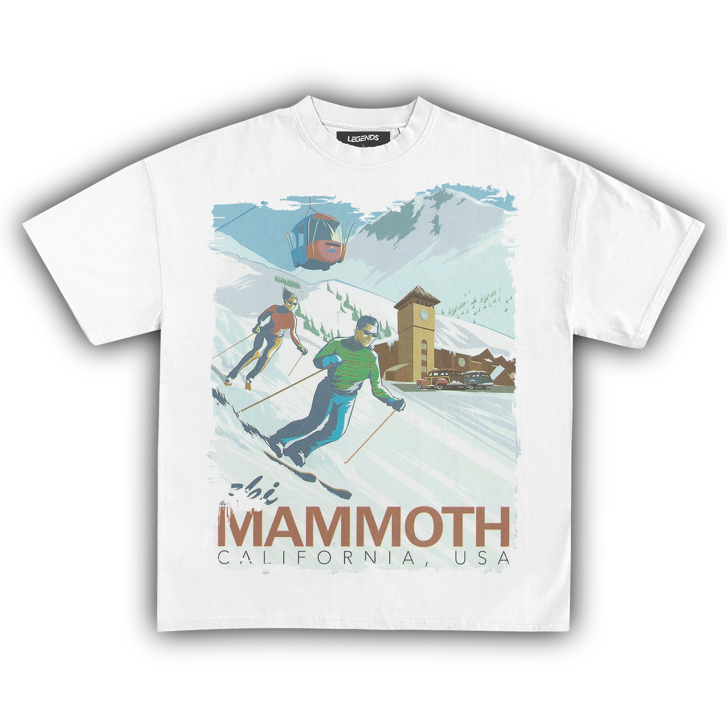 SKI MAMMOTH TEE