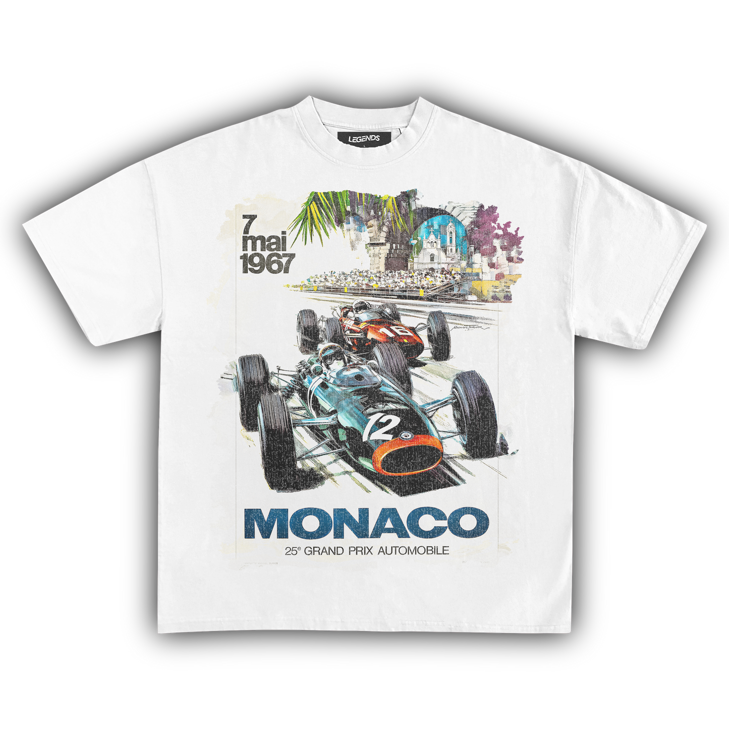 MONACO 7 MAI GRAND PRIX TEE