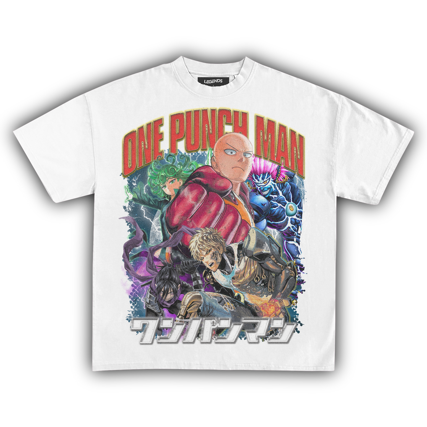 ONE PUNCH MAN: SAITAMA VINTAGE TEE (Volume 2)