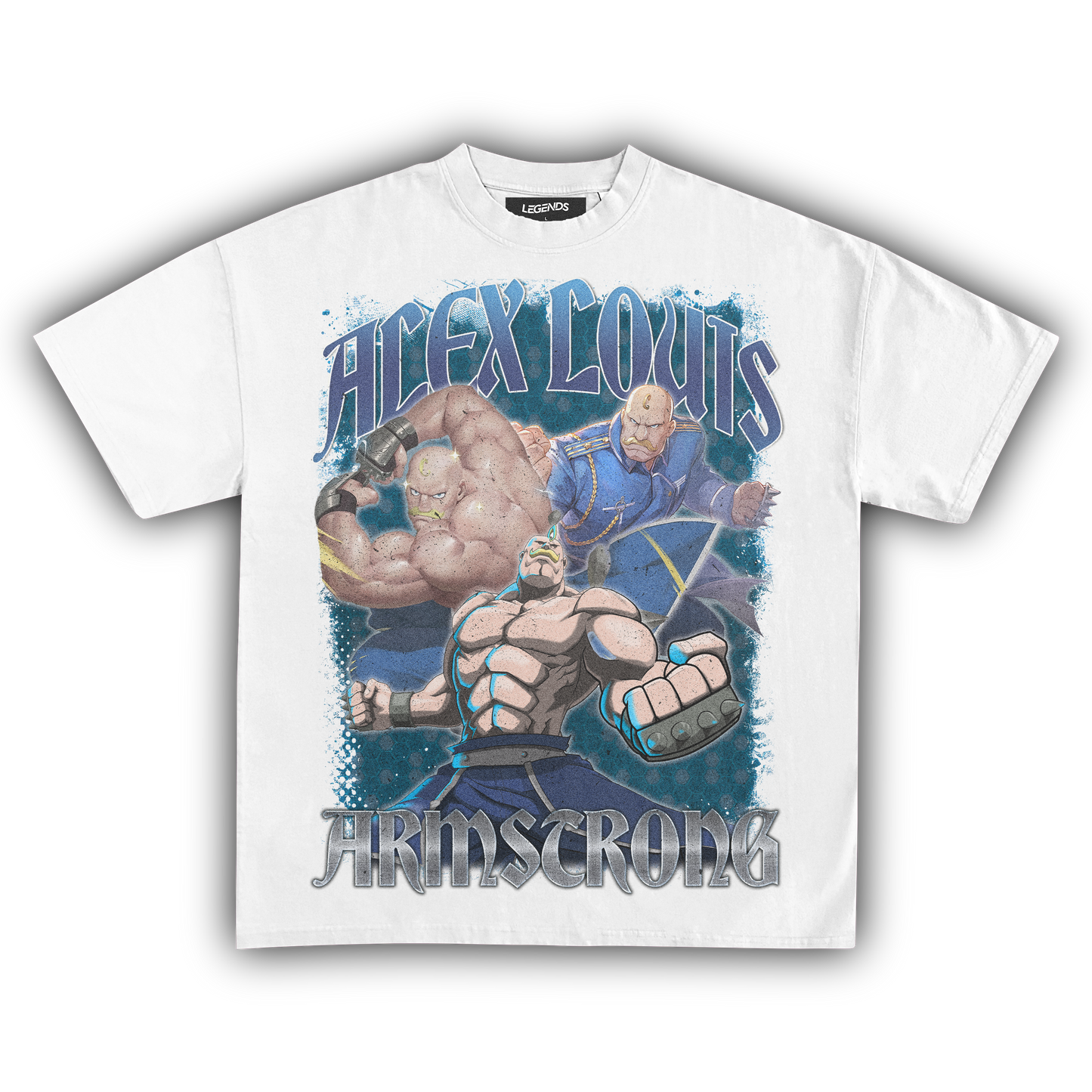 FULL METAL ALCHEMIST: ALEX LOUIS ARMSTRONG VINTAGE TEE